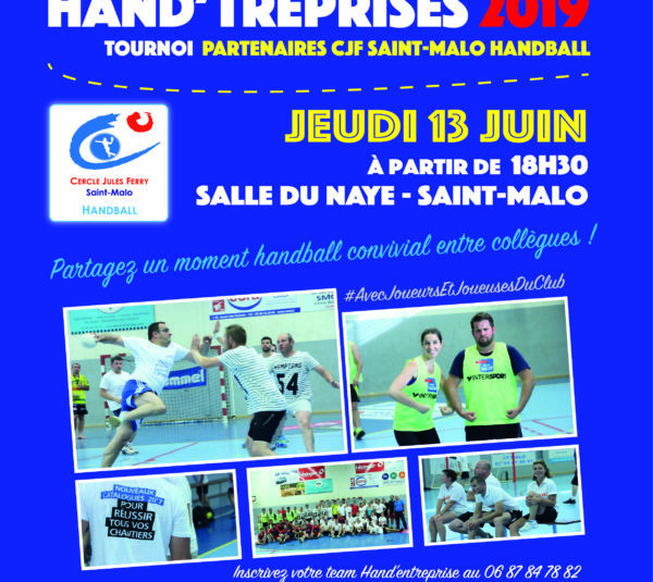 Reportage PHOTOS : Tournoi HANDTREPRISES 2019 (350 photos !)